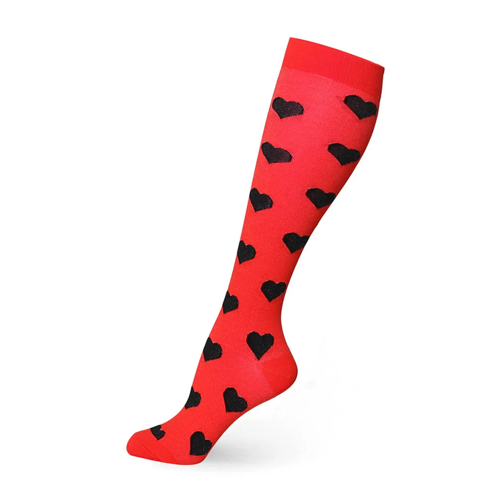 2023 Knee High Long Cycling Medical Stocking 20-30 mmhg for Running Nurse Compression Socks