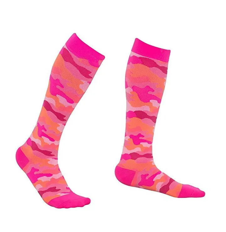 2023 Knee High Long Cycling Medical Stocking 20-30 mmhg for Running Nurse Compression Socks