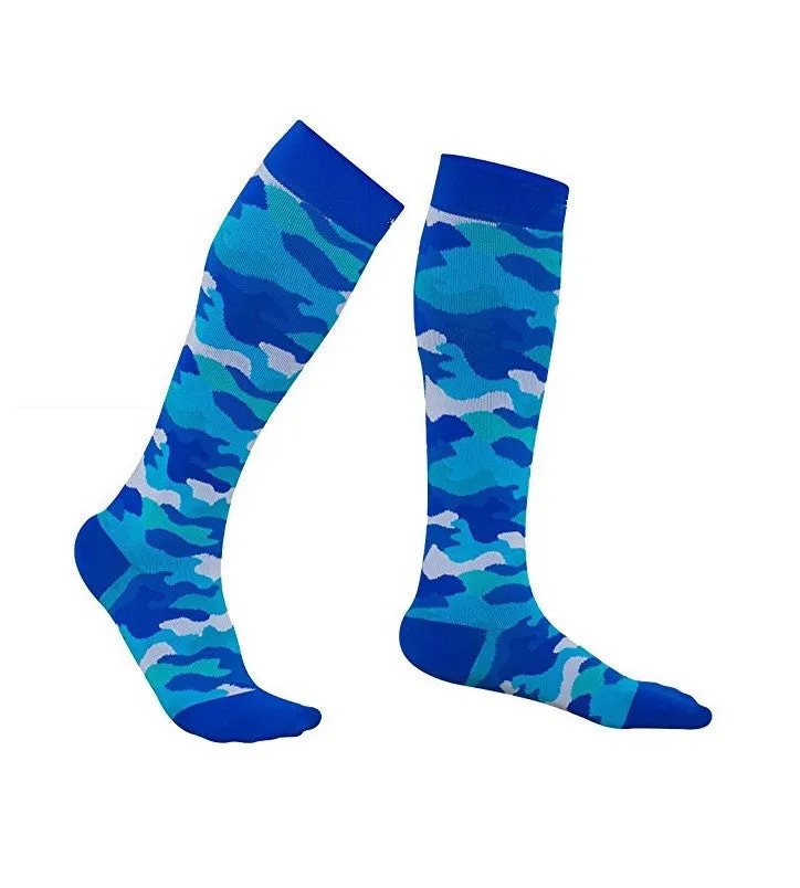 2023 Knee High Long Cycling Medical Stocking 20-30 mmhg for Running Nurse Compression Socks
