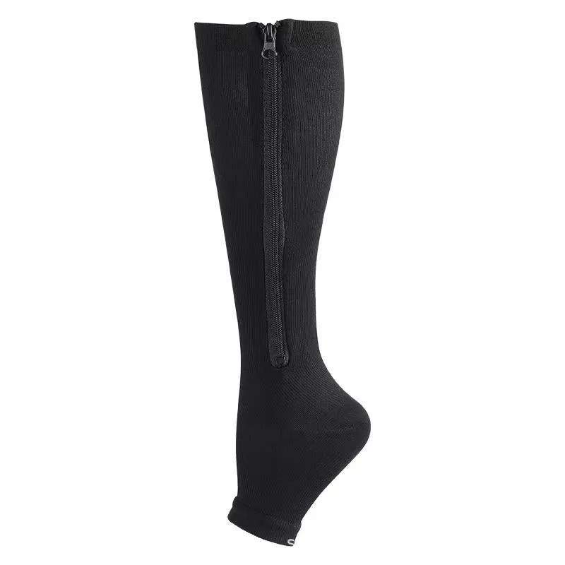 2023 Knee High Long Cycling Medical Stocking 20-30 mmhg for Running Nurse Compression Socks