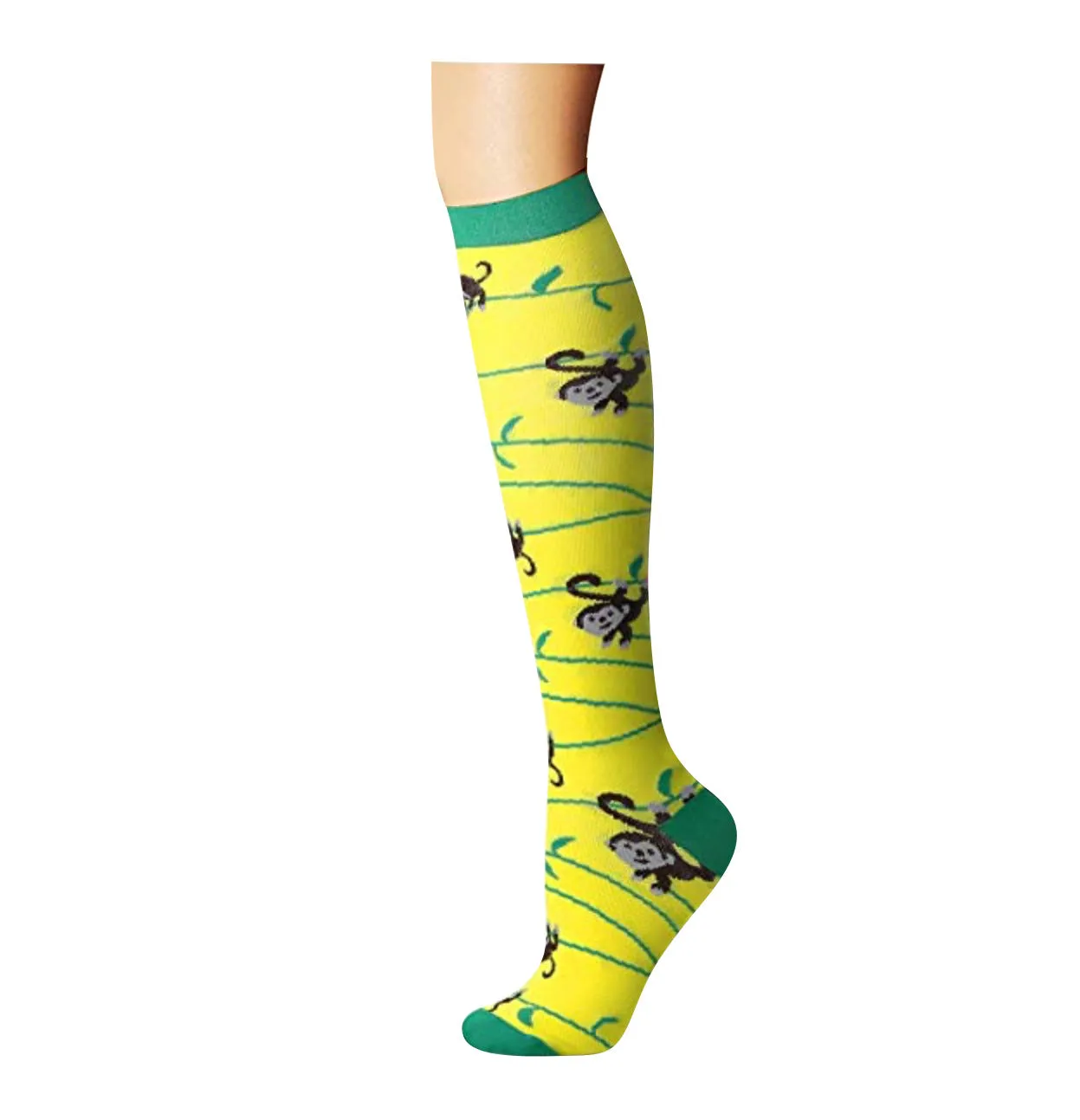 2023 Knee High Long Cycling Medical Stocking 20-30 mmhg for Running Nurse Compression Socks
