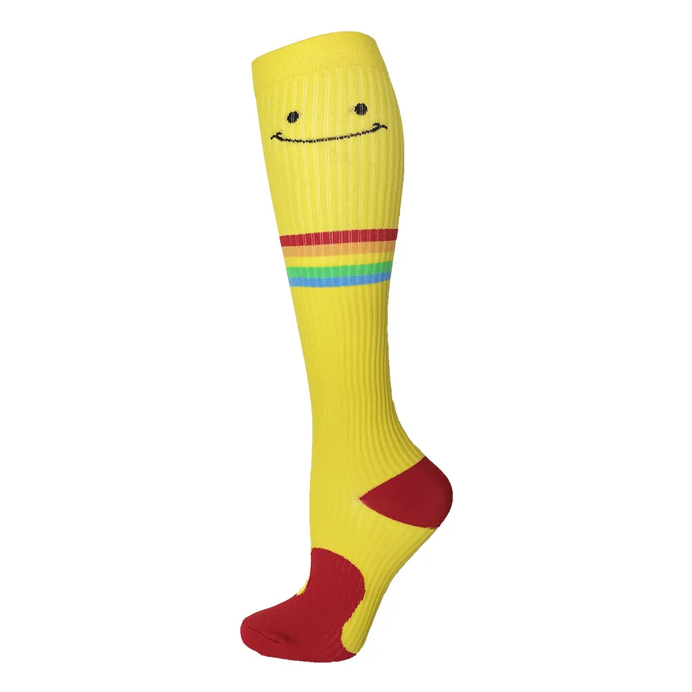 2023 Knee High Long Cycling Medical Stocking 20-30 mmhg for Running Nurse Compression Socks