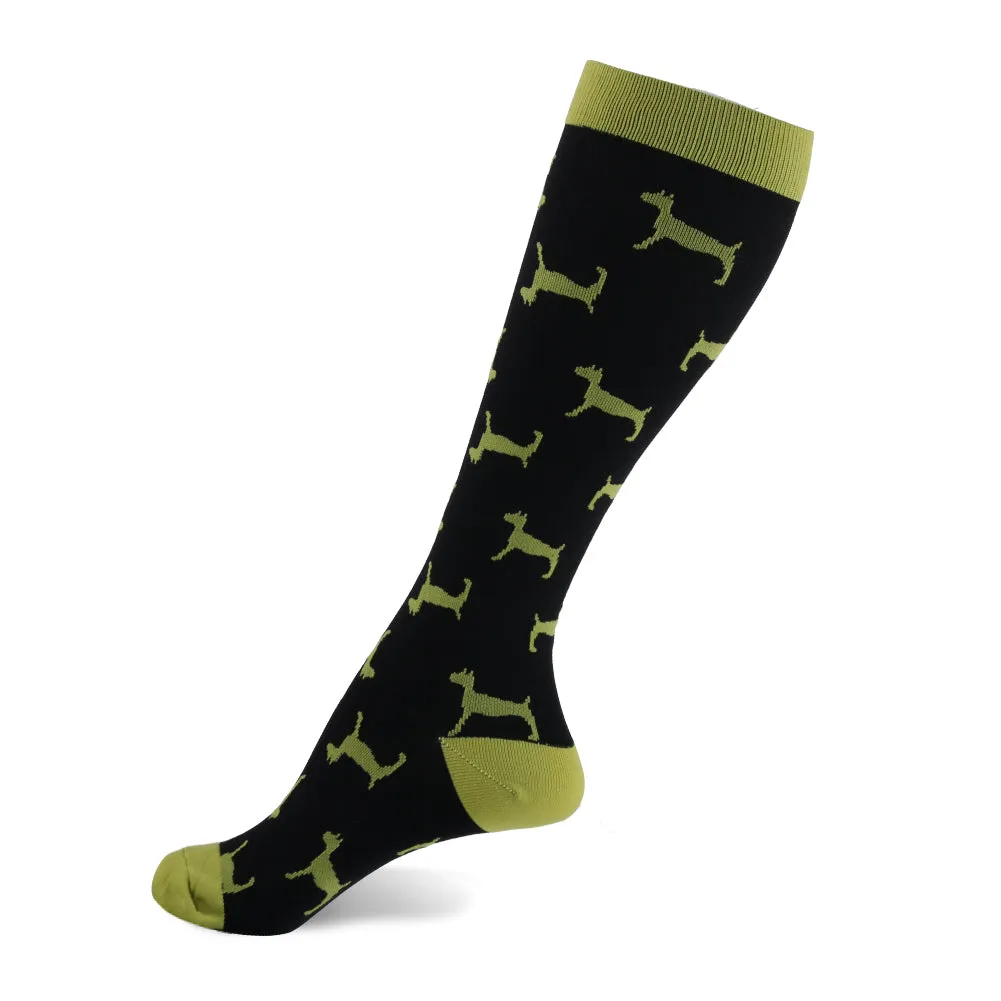 2023 Knee High Long Cycling Medical Stocking 20-30 mmhg for Running Nurse Compression Socks