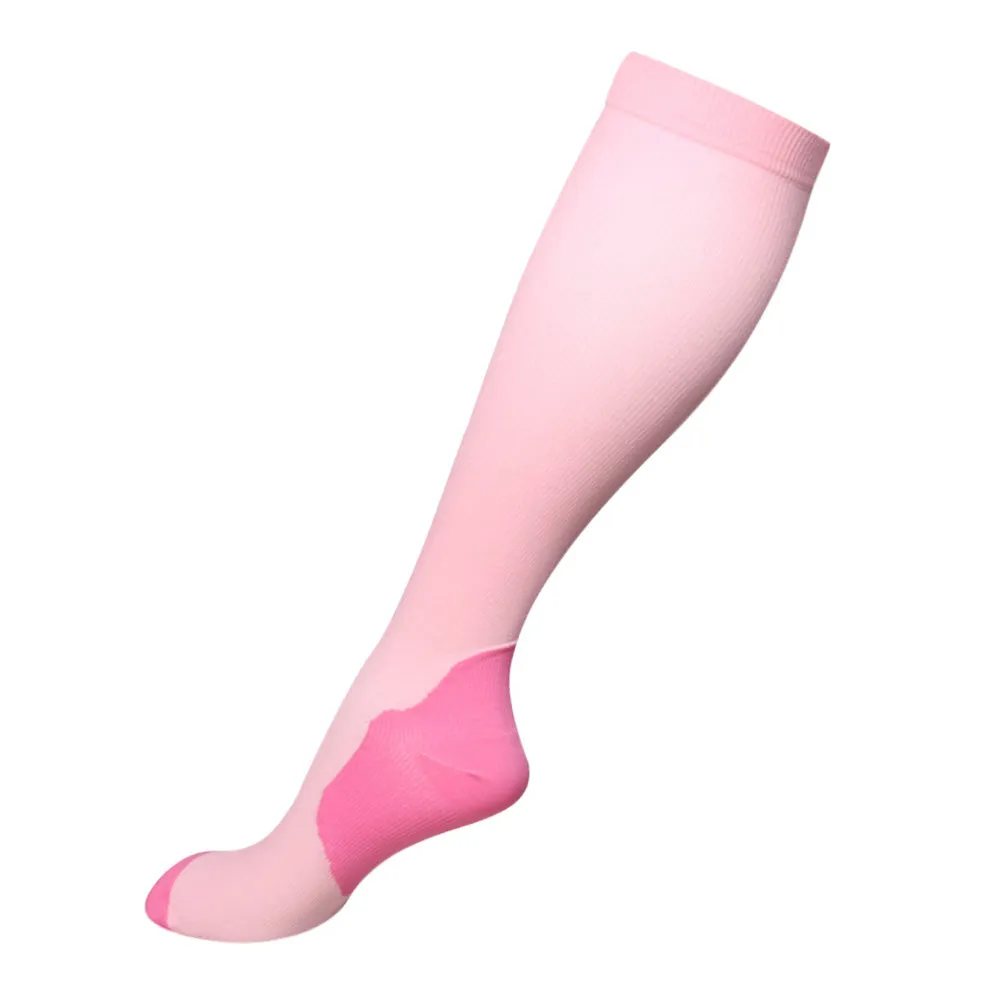 2023 Knee High Long Cycling Medical Stocking 20-30 mmhg for Running Nurse Compression Socks