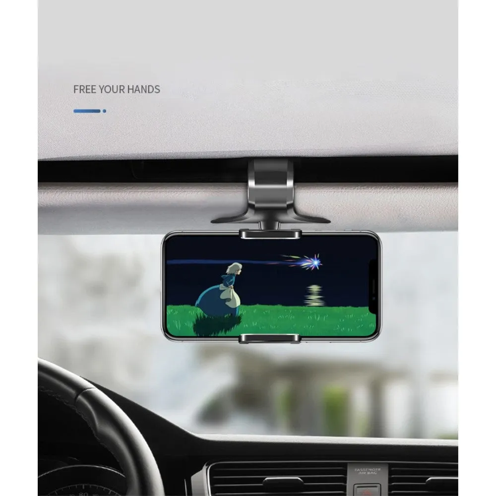 3 in 1 Car GPS Smartphone Holder: Dashboard / Visor Clamp   AC Grid Clip for Gionee Marathon M5 Pro - Black