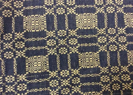 AUTUMN FROST WEAVE NAVY LONG RUNNER 14"X56"