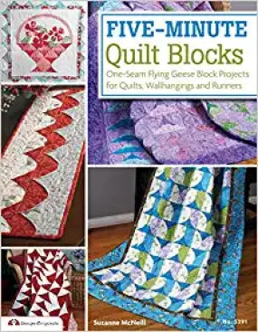 Five-Minute Quilt Blocks - Suzanne McNeill - Design Originals