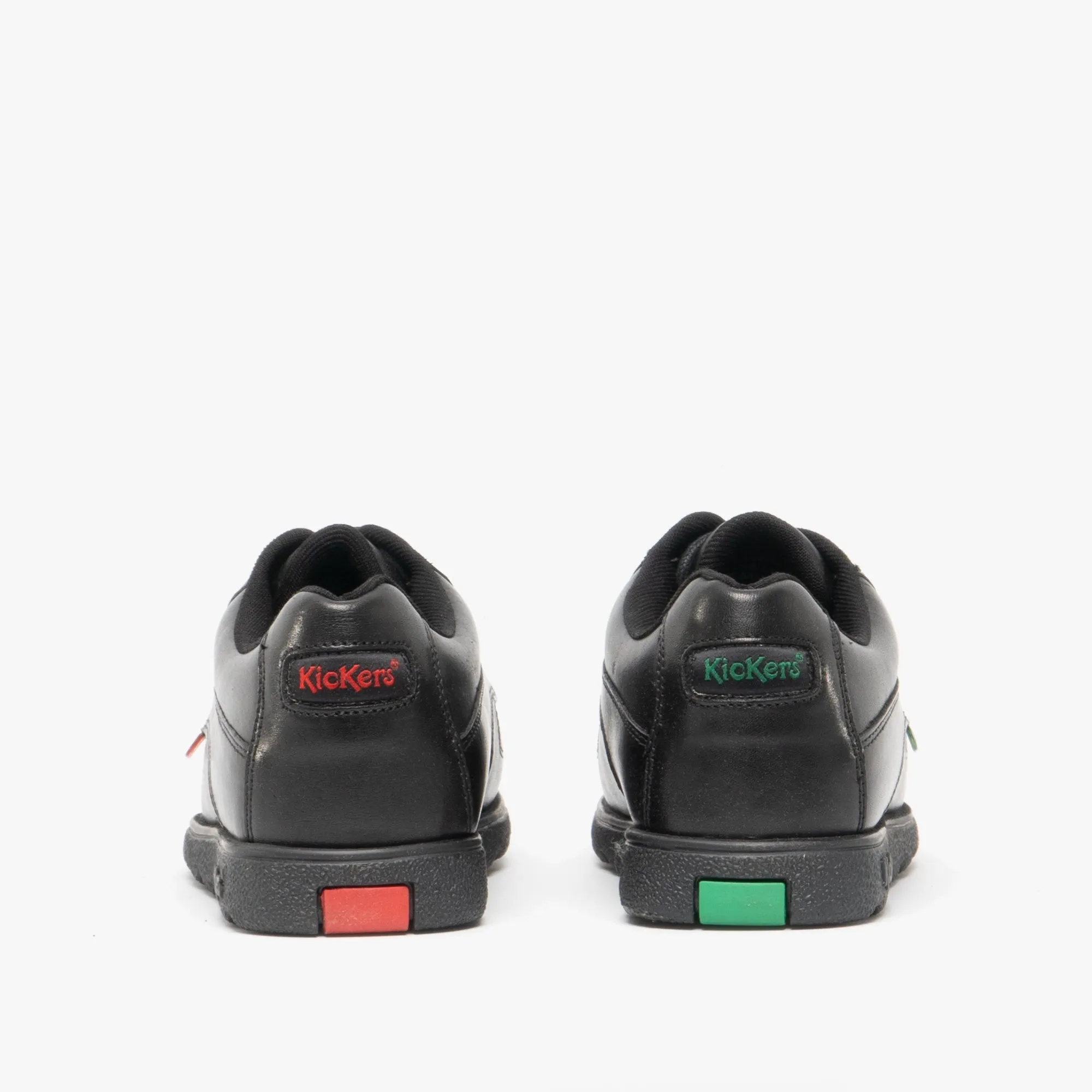 FRAGMA LACE 4 Eyelet Boys Shoes Black
