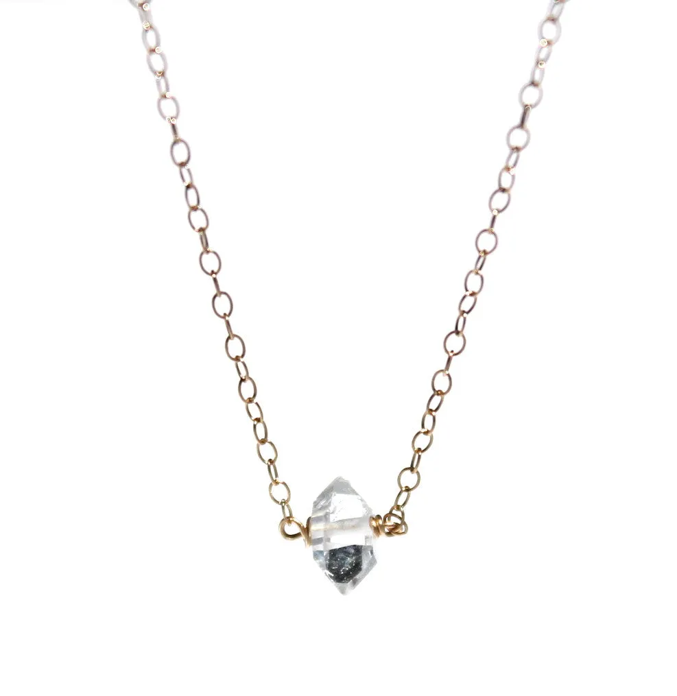 HERKIMER DIAMOND NECKLACE