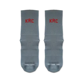 KRC: LOGO PERFORMANCE SOCKS IN BLUE