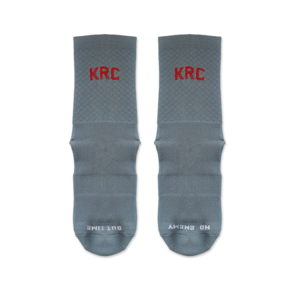 KRC: LOGO PERFORMANCE SOCKS IN BLUE