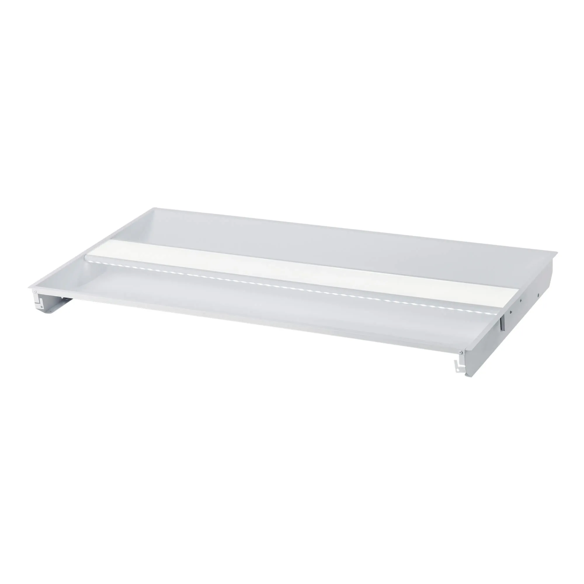 Led EdgeLit troffer model expertly designed 20W/30W/40W/50W Wattage Tunable CCT Tunable 3000K to 5000K Emergency back up bluetooth sensor technology