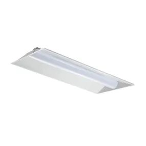 LED troffer center diffuser 2x2 FT 2x4 FT  20W/30W/40W/50W Wattage Selectable CCT selectable 120-277V 0-10V dimming