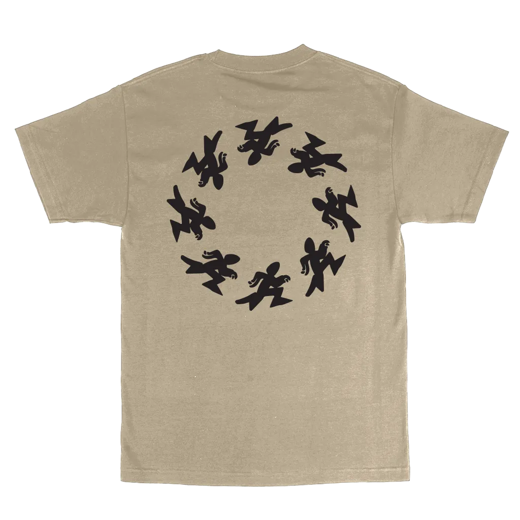 LONG DISTANCE x KRC GROUP T-SHIRT MUSHROOM