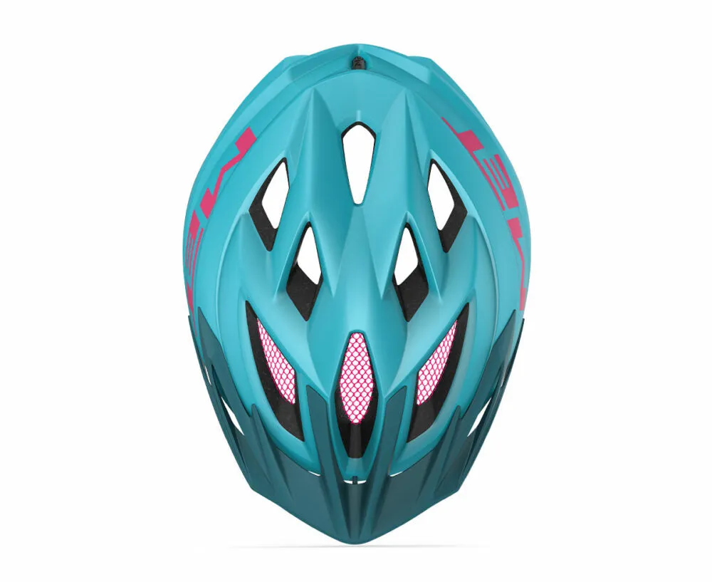 MET Youth Helmet Crackerjack Blue/Pink