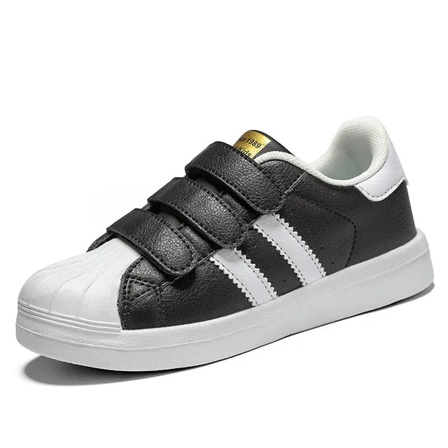 PLAYSWICH Kids Shoes 2020 Casual Child Sneakers Fashion Children Styles Shell Head Shoes Slip On Breathable Shoes