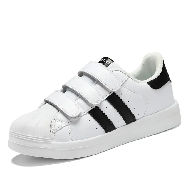 PLAYSWICH Kids Shoes 2020 Casual Child Sneakers Fashion Children Styles Shell Head Shoes Slip On Breathable Shoes